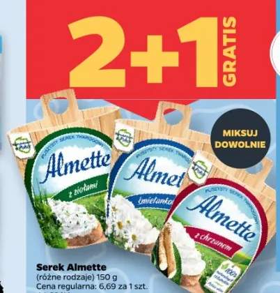 Serek Almette z ziołami