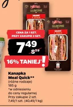 Kanapka Meal Quick salami z serem