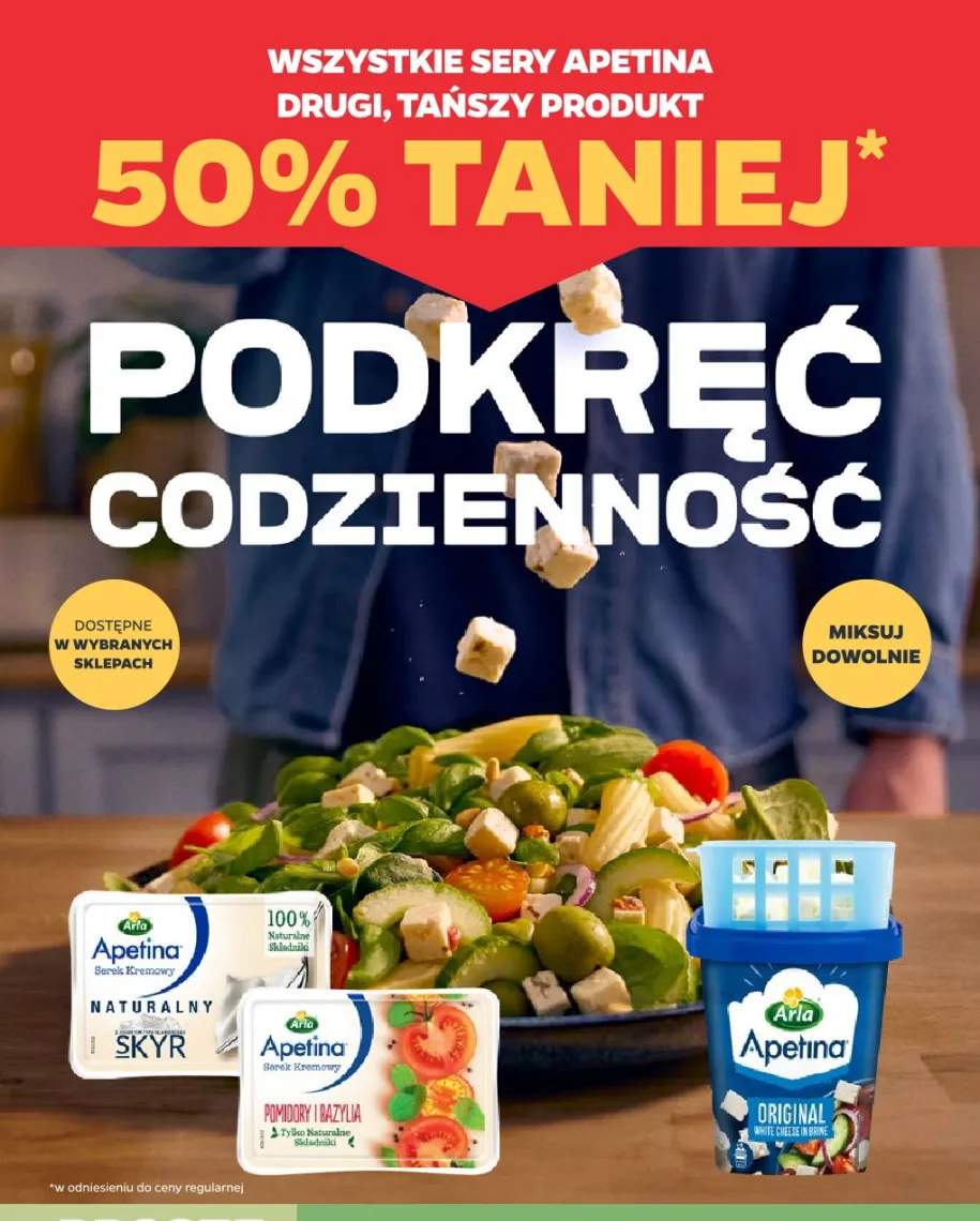 Ser Arla Apetina Original White Cheese in Brine