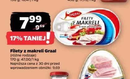 Filety z makreli w sosie pomidorowym Graal