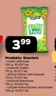 Krążki cebulowe Snaxters