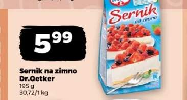 Sernik na zimno Dr.Oetker