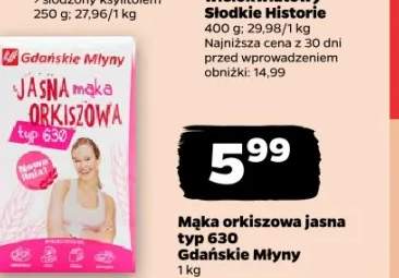 Mąka orkiszowa jasna typ 630 Gdańskie Młyny