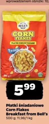 Płatki śniadaniowe Corn Flakes Breakfast from Bell's