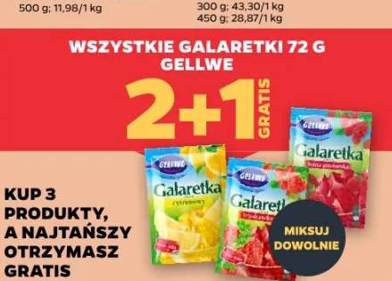 Galaretka truskawkowa Gellwe