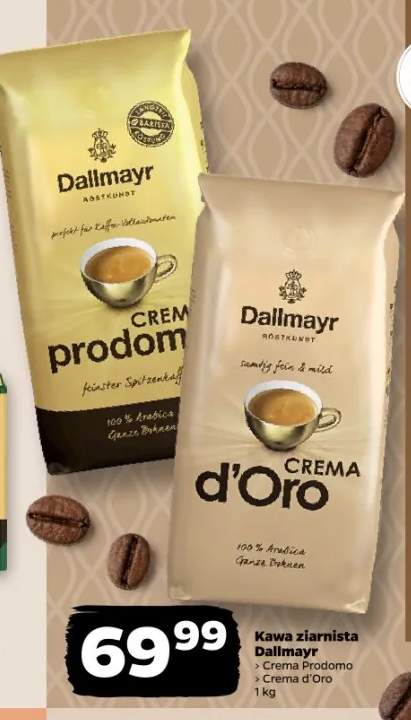 Kawa ziarnista Dallmayr Crema Prodomo