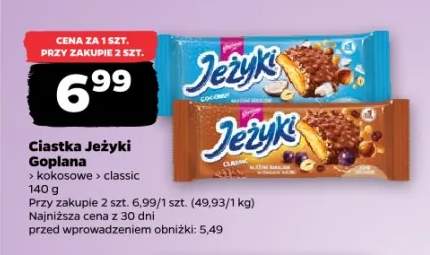 Ciastka Jeżyki classic Goplana