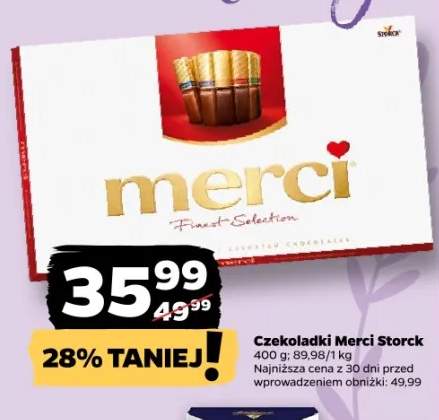 Czekoladki Merci Storck