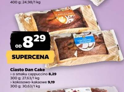 Ciasto kokosowo-kakaowe Dan Cake