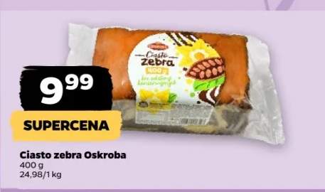 Ciasto zebra Oskroba