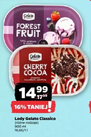 Lody Cherry Cocoa Gelato Classico