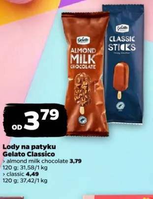 Lody na patyku Gelato Classico