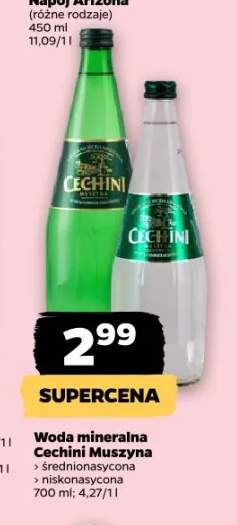 Woda mineralna Cechini Muszyna