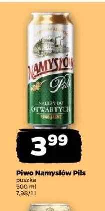 Piwo Namysłów Pils puszka