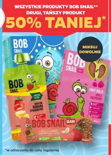 Smoothie BOB SNAIL Banana Strawberry