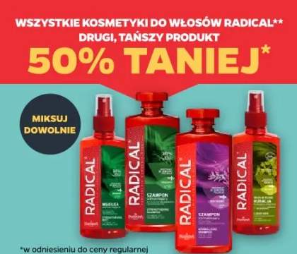 Kosmetyki do włosów RADICAL
