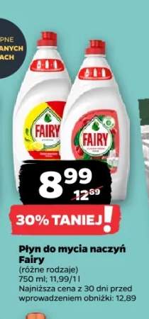 Płyn do mycia naczyń Fairy