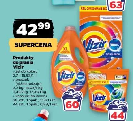 Żel do prania do koloru Vizir