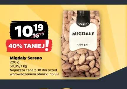 Migdały Sereno