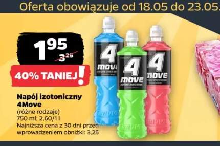 Napój izotoniczny 4Move
