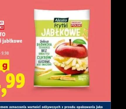 chipsy jabłkowe