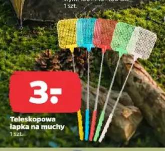 Teleskopowa łapka na muchy