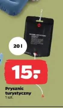 Prysznic turystyczny 20l