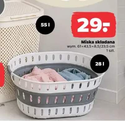 Miska składana 28l 61x43,5x8,5/23,5cm