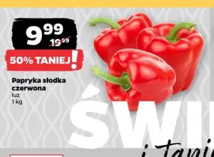 Papryka słodka czerwona luz