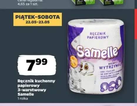 Ręcznik kuchenny papierowy 3-warstwowy Samelle
