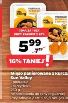 Mięso panierowane z kurczaka skrzydełka Sun Valley
