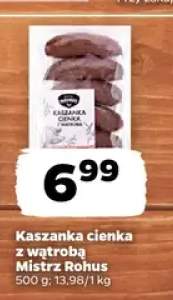 Kaszanka cienka z wątrobą Mistrz Rohus