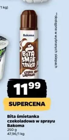 Bita śmietanka czekoladowa w sprayu Bakoma