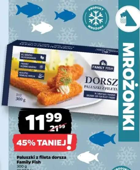 Paluszki z fileta dorsza Family Fish