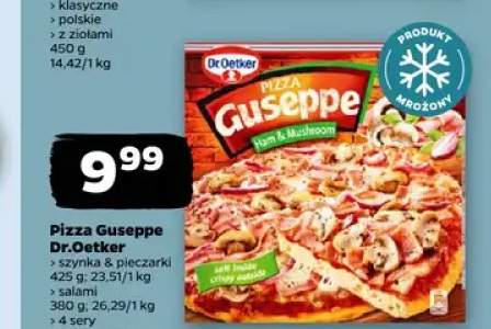 Pizza Guseppe Dr.Oetker szynka & pieczarki