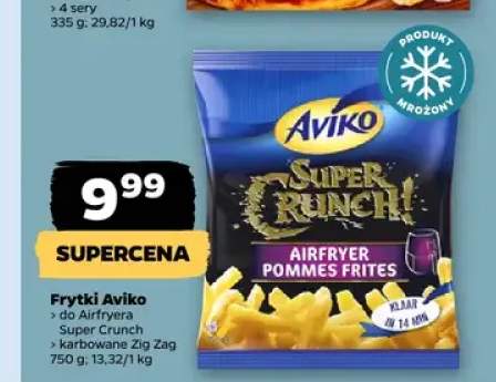 Frytki Aviko karbowane Zig Zag