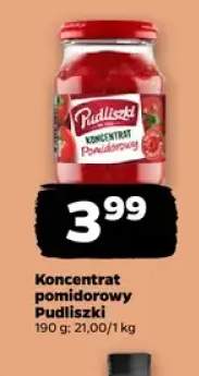 Koncentrat pomidorowy Pudliszki