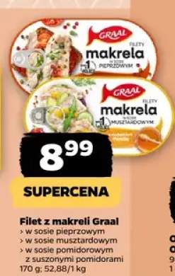 Filet z makreli Graal w sosie pieprzowym