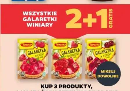 Galaretka malinowy smak Winiary