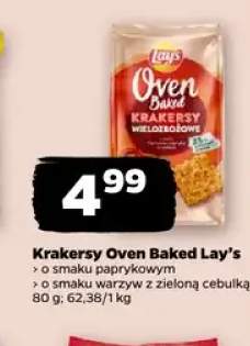 Krakersy Oven Baked Lay's o smaku paprykowym