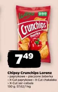 Chipsy Crunchips Lorenz paprykowe
