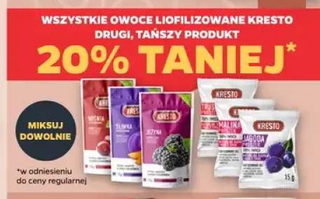 Owoce liofilizowane Kresto