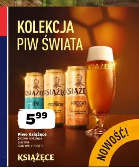 Piwo Książęce IPA puszka