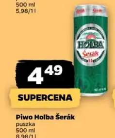 Piwo Holba Šerák
