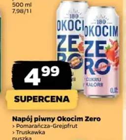 Napój piwny bezalkoholowy Okocim Zero Pomarańcza-Grejpfrut