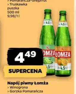 Napój piwny Łomża Winogrona