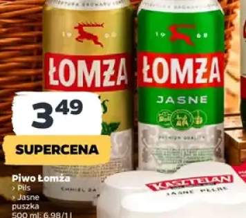 Piwo Łomża Pils puszka