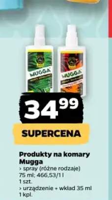 Spray na komary Mugga