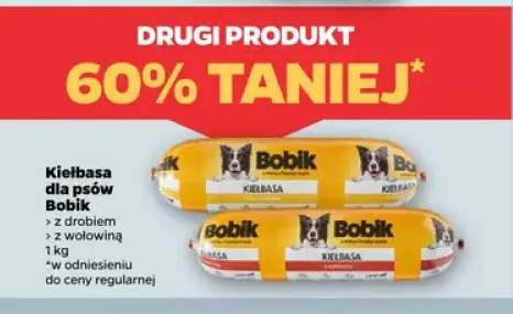 Kiełbasa dla psów Bobik z drobiem