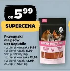 Przysmaki dla psów Pet Republic z piersi kurczaka